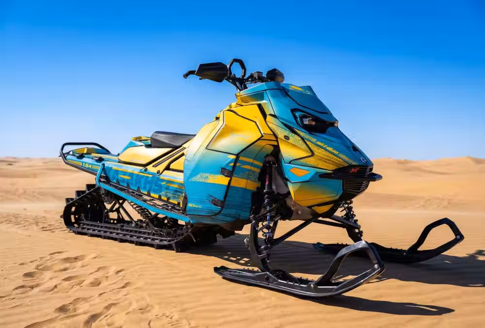 Комплект наклеек CARBON KEVLAR на SKI-DOO REV-GEN5