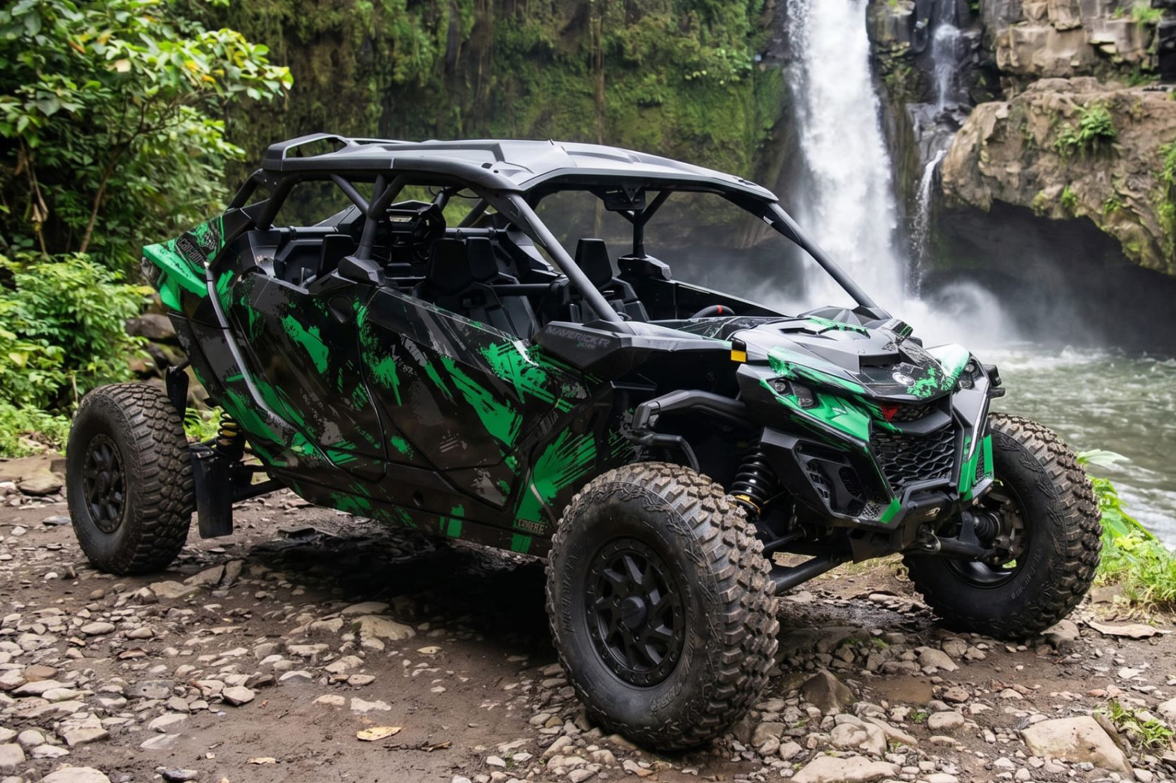 Комплект наклеек NEVOLIN BUDDY на CAN-AM Maverick R 2024+