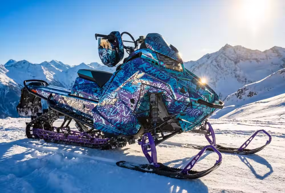 Комплект наклеек CARBON KEVLAR на SKI-DOO REV-GEN5
