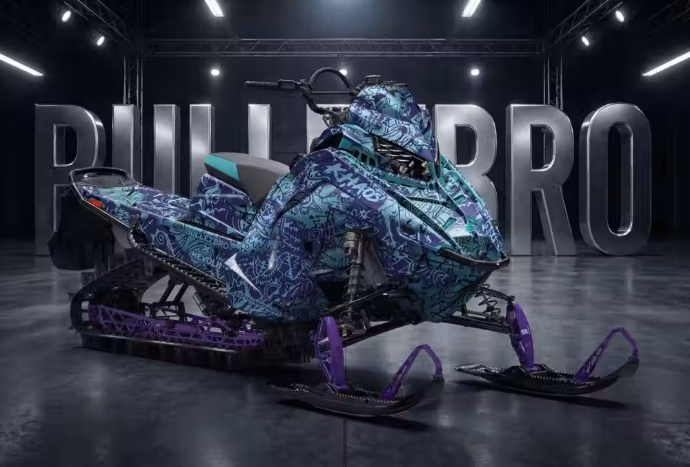 Комплект наклеек CARBON KEVLAR на SKI-DOO REV-GEN5