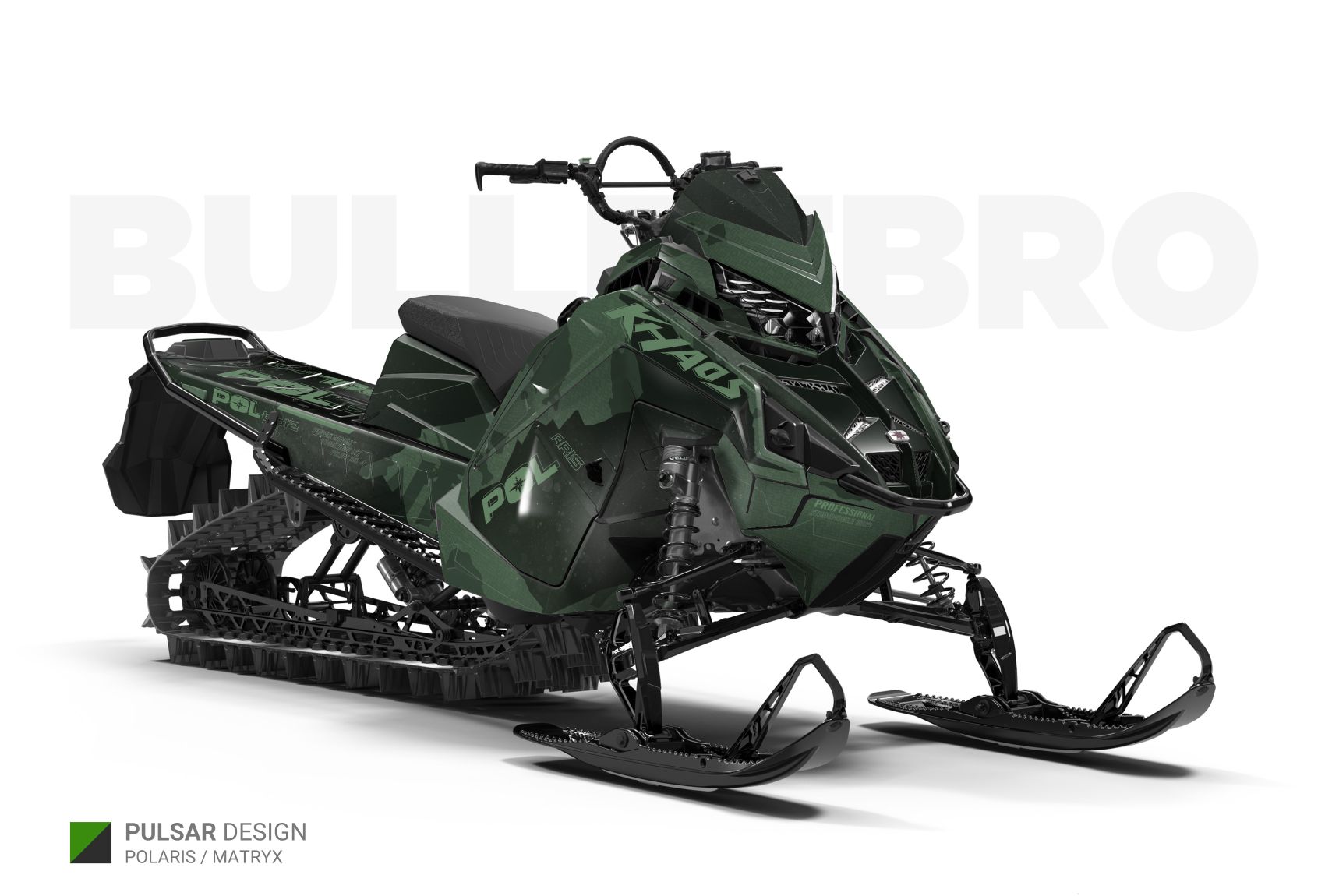 Тёмно-зелёный