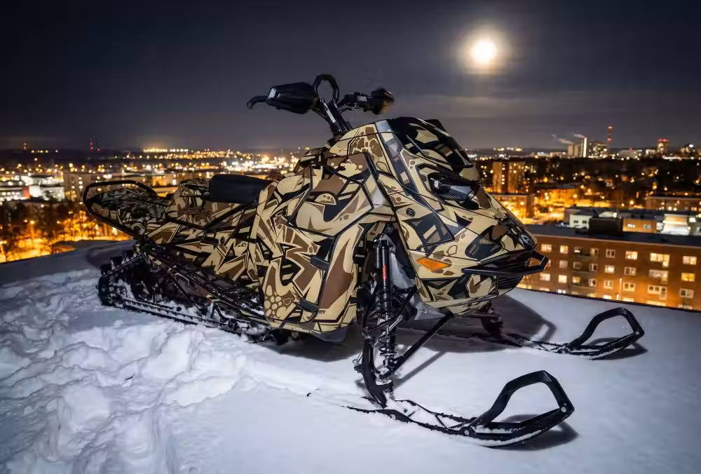 Комплект наклеек CARBON KEVLAR на SKI-DOO REV-GEN5