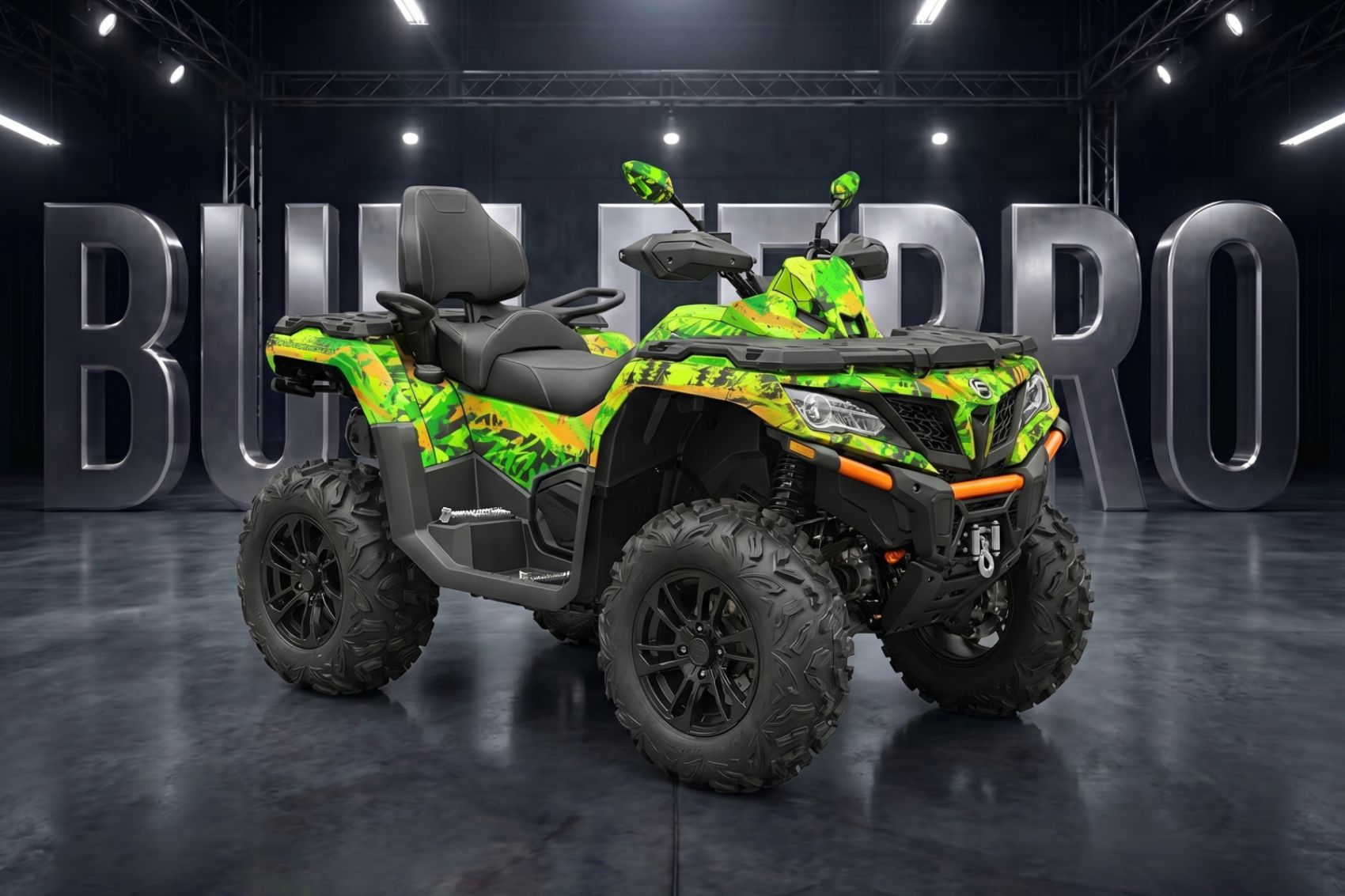 Комплект наклеек NEVOLIN HULKY на CFMOTO CFORCE 1000 Touring