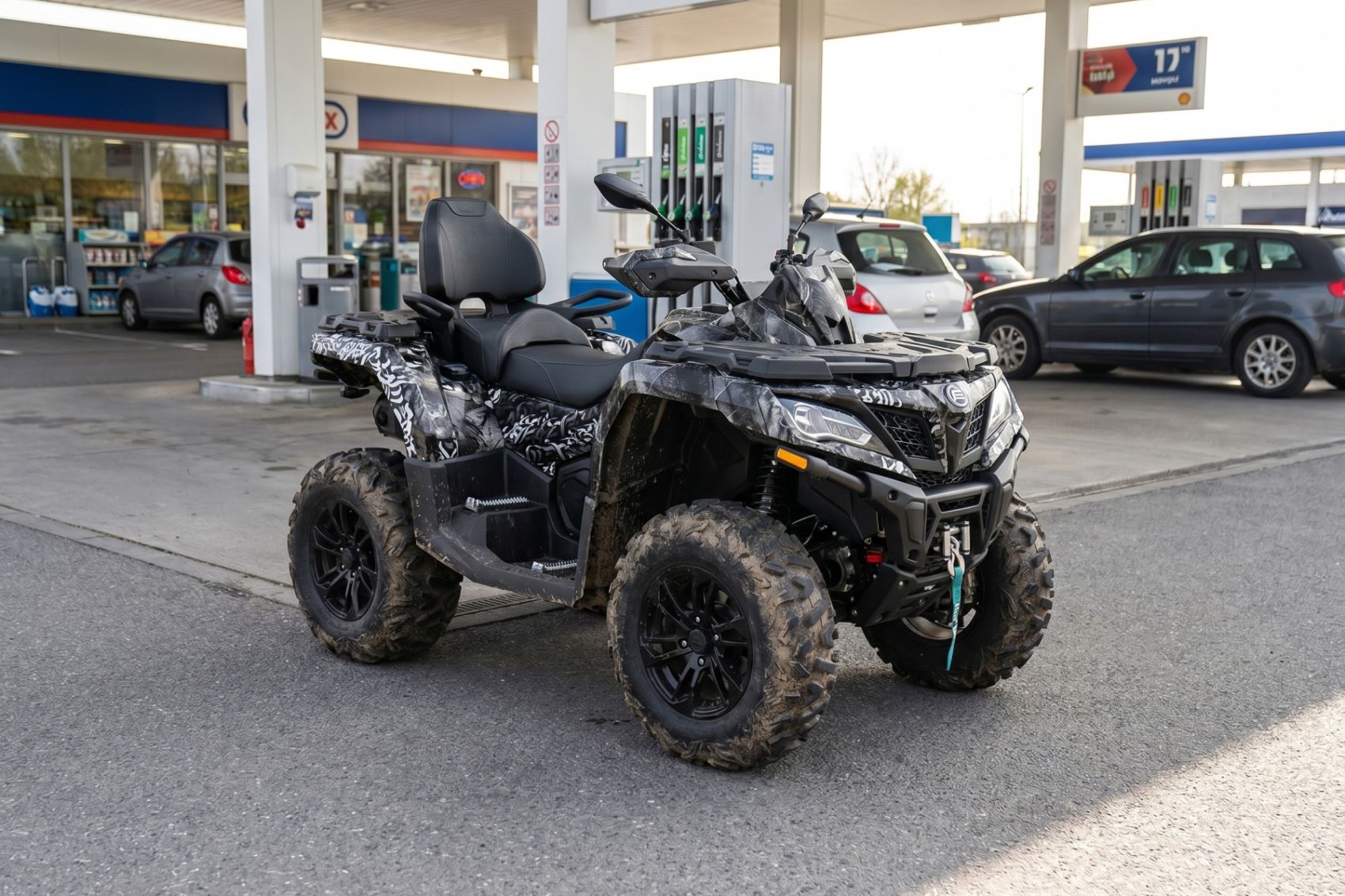 Комплект наклеек Blackletter на CFMOTO CFORCE 1000 Touring