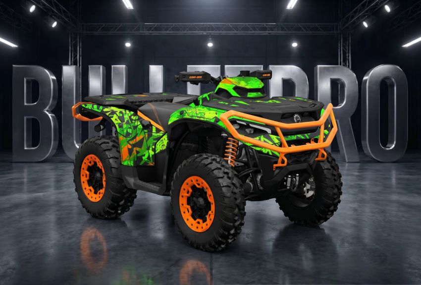 Комплект наклеек NEVOLIN HULKY на CAN-AM Outlander G3