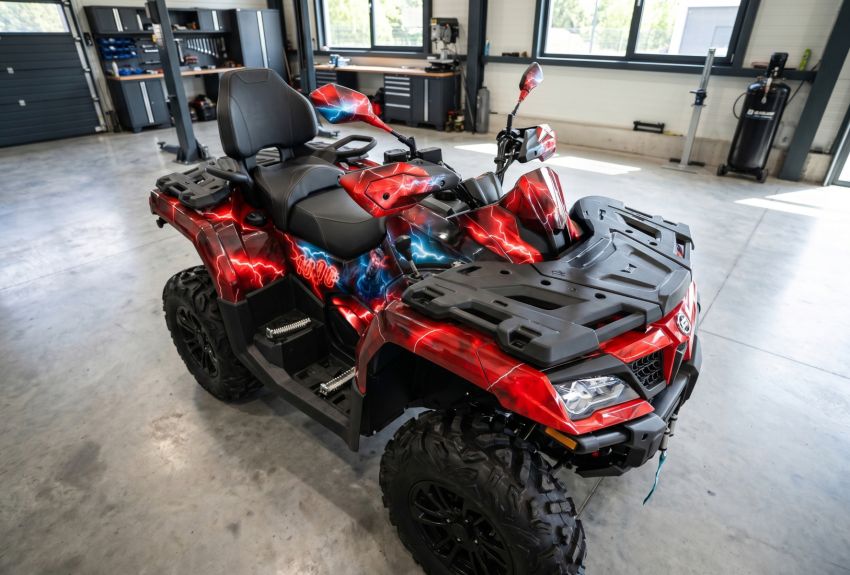 Комплект наклеек THOR на CFMOTO CFORCE 1000 Touring