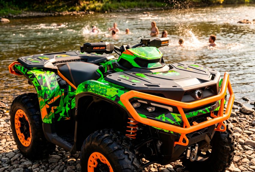 Комплект наклеек GROOVY на CAN-AM Outlander G3