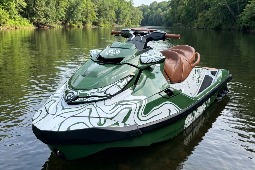 Наклейки пленка на гидроцикл BRP SEA-DOO GTX/RXT