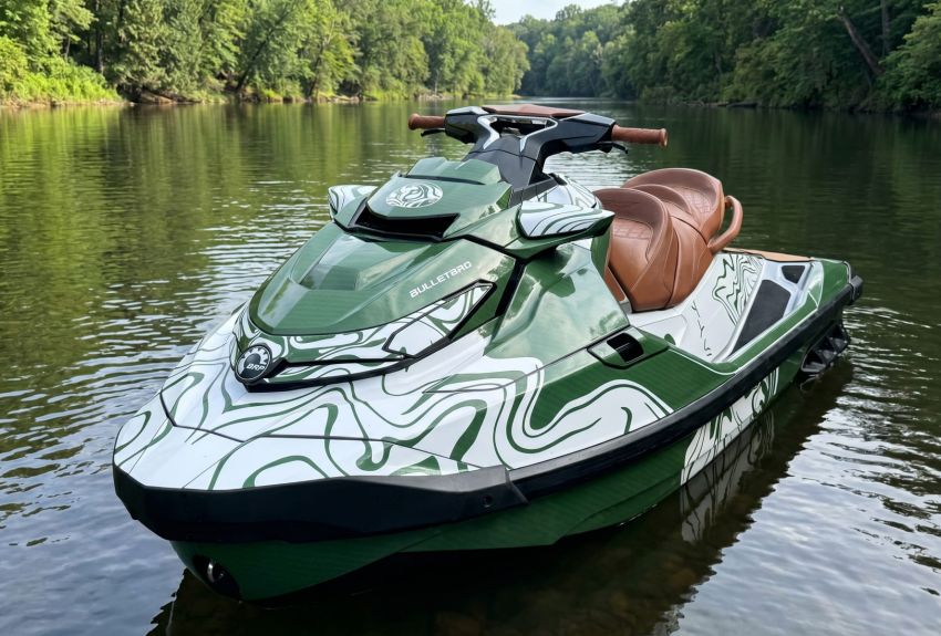 Наклейки пленка на гидроцикл BRP SEA-DOO GTX/RXT