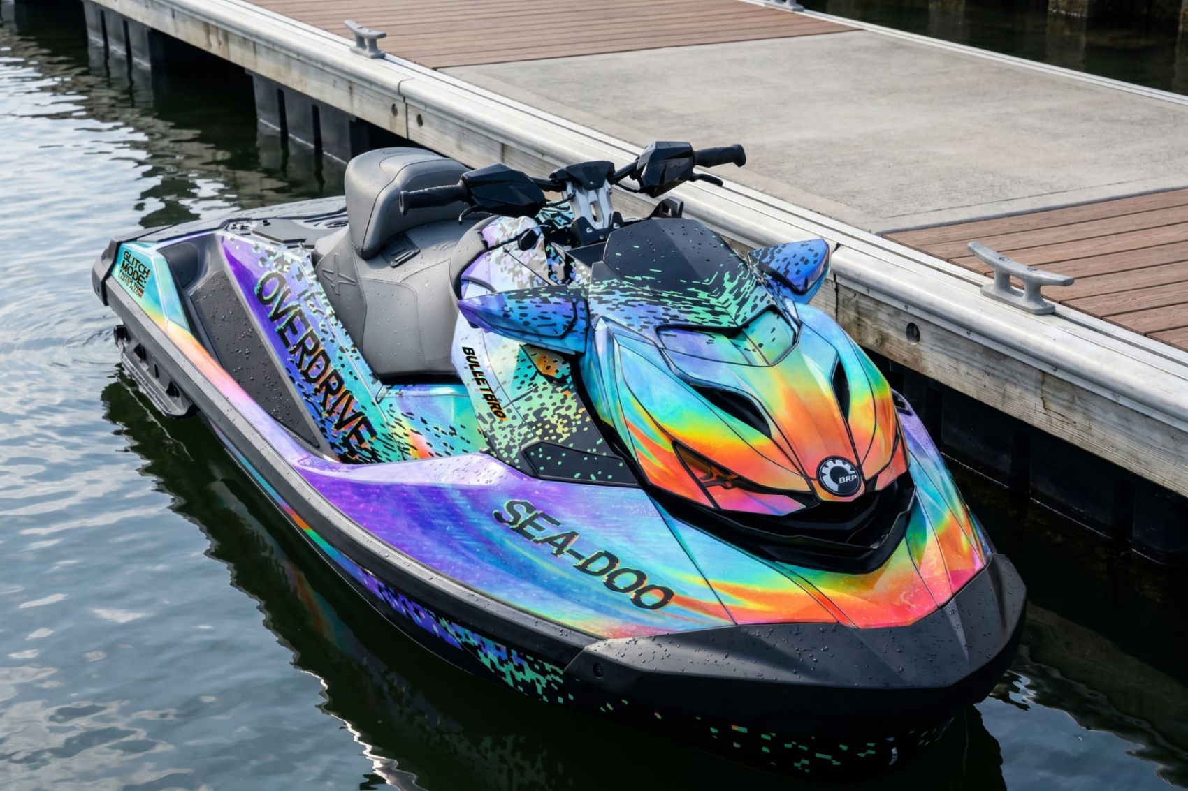 Комплект наклеек GLITCH на SEA-DOO RXP-X 2021+