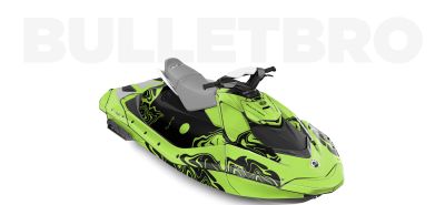 Яркие наклейки на гидроцикл Sea-Doo от Bulletbro