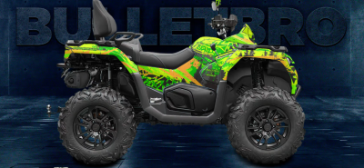 Яркие наклейки на CFMOTO CFORCE 1000 от Bulletbro