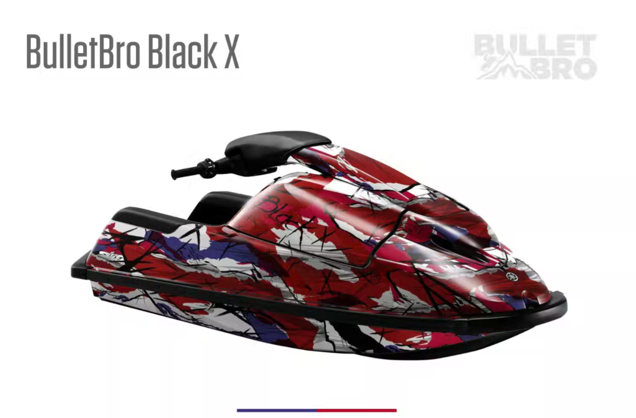 Яркие наклейки на гидроциклы Kawasaki Ultra 310 с агрессивным дизайном от Bulletbro