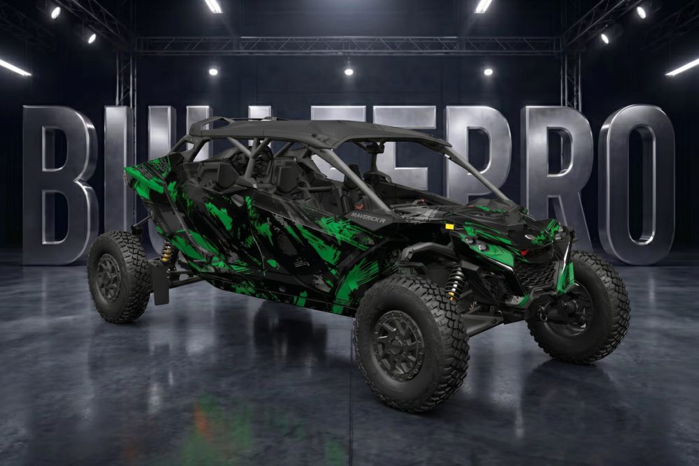 Наклейки на багги Maverick R MAX