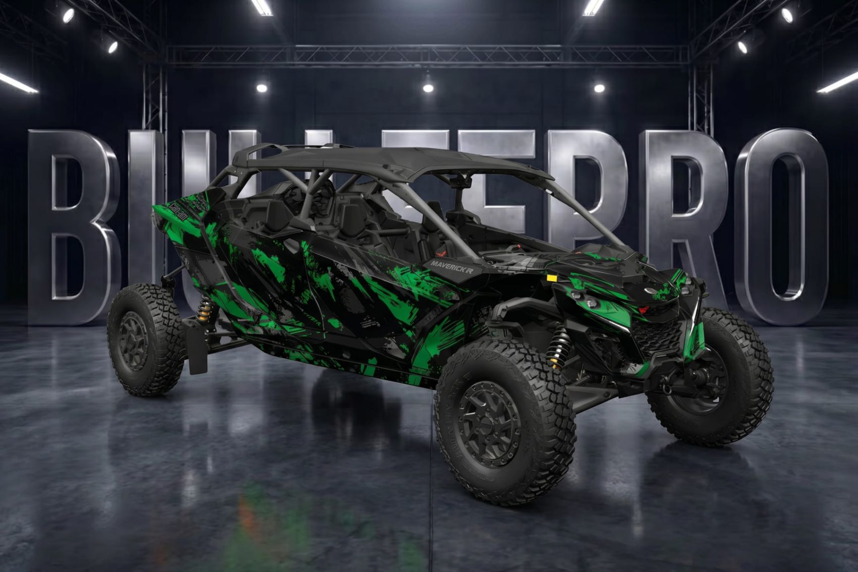 Комплект наклеек NEVOLIN BUDDY на CAN-AM Maverick R MAX