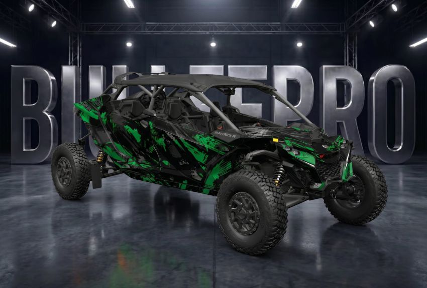 Комплект наклеек NEVOLIN BUDDY на CAN-AM Maverick R MAX