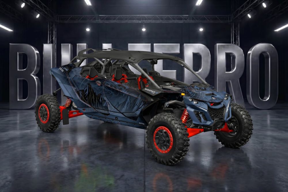 Наклейки на багги Maverick R MAX