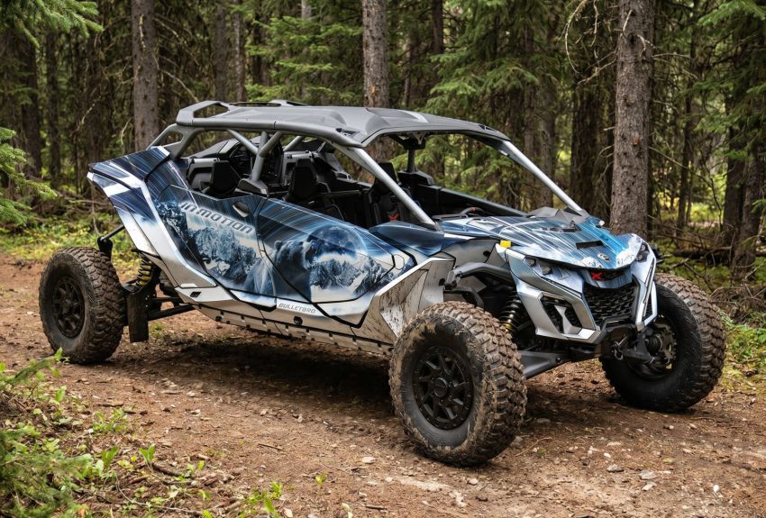 Комплект наклеек TIMELAPS на CAN-AM Maverick R MAX