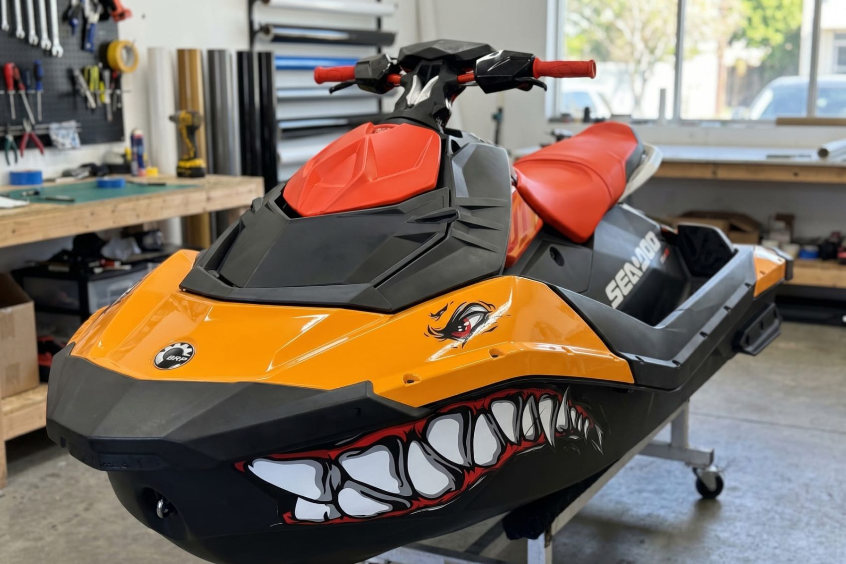 Наклейки пленка на гидроцикл BRP SEA-DOO SPARK