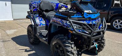Квадроцикл CFMOTO CFORCE 1000 в полном комплекте бронированной графики от Bulletbro