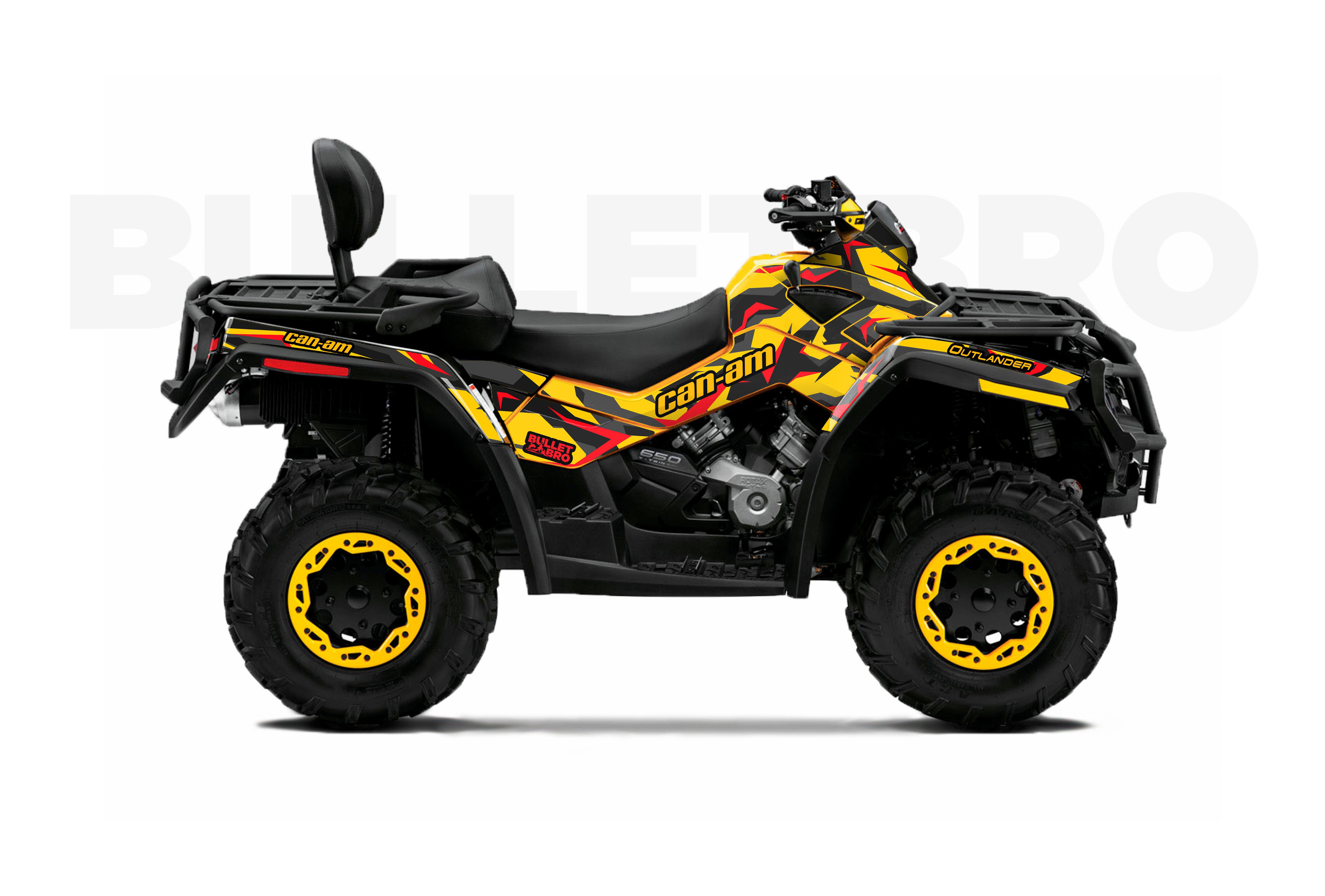 Наклейки пленка на CAN-AM OUTLANDER G1