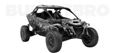 Спортивный багги Can-Am Maverick X3 в комплекте графики от Bulletbro