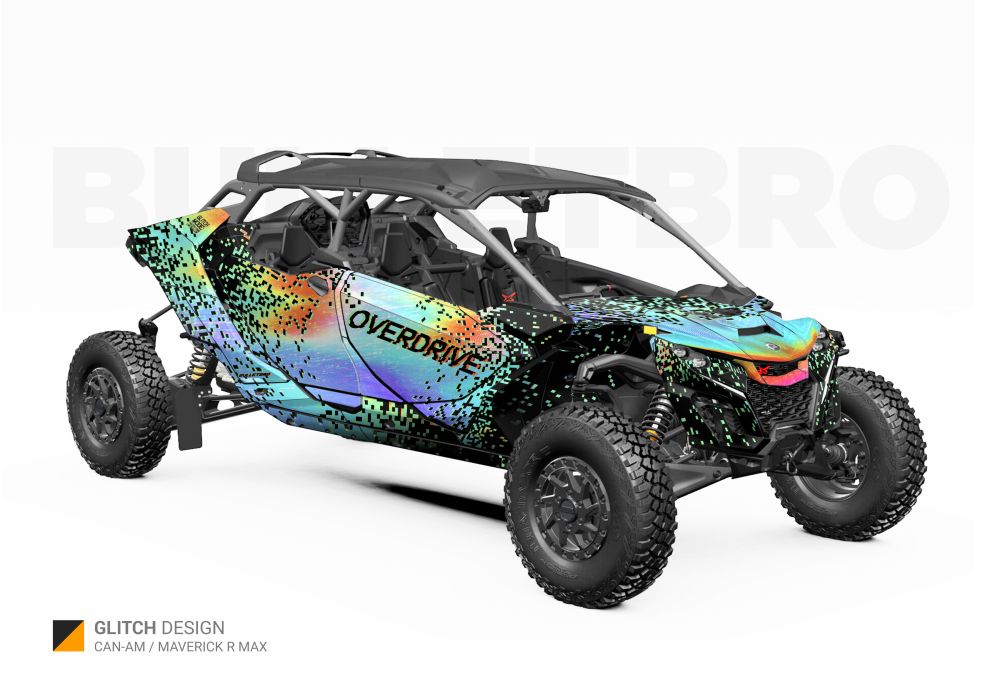 Наклейки пленка на гидроцикл BRP CAN-AM MAVERICK R-MAX