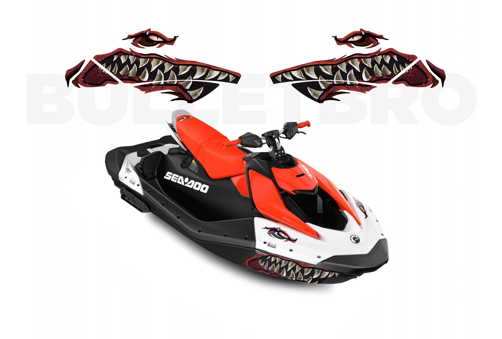 Наклейки пленка на гидроцикл BRP SEA-DOO SPARK