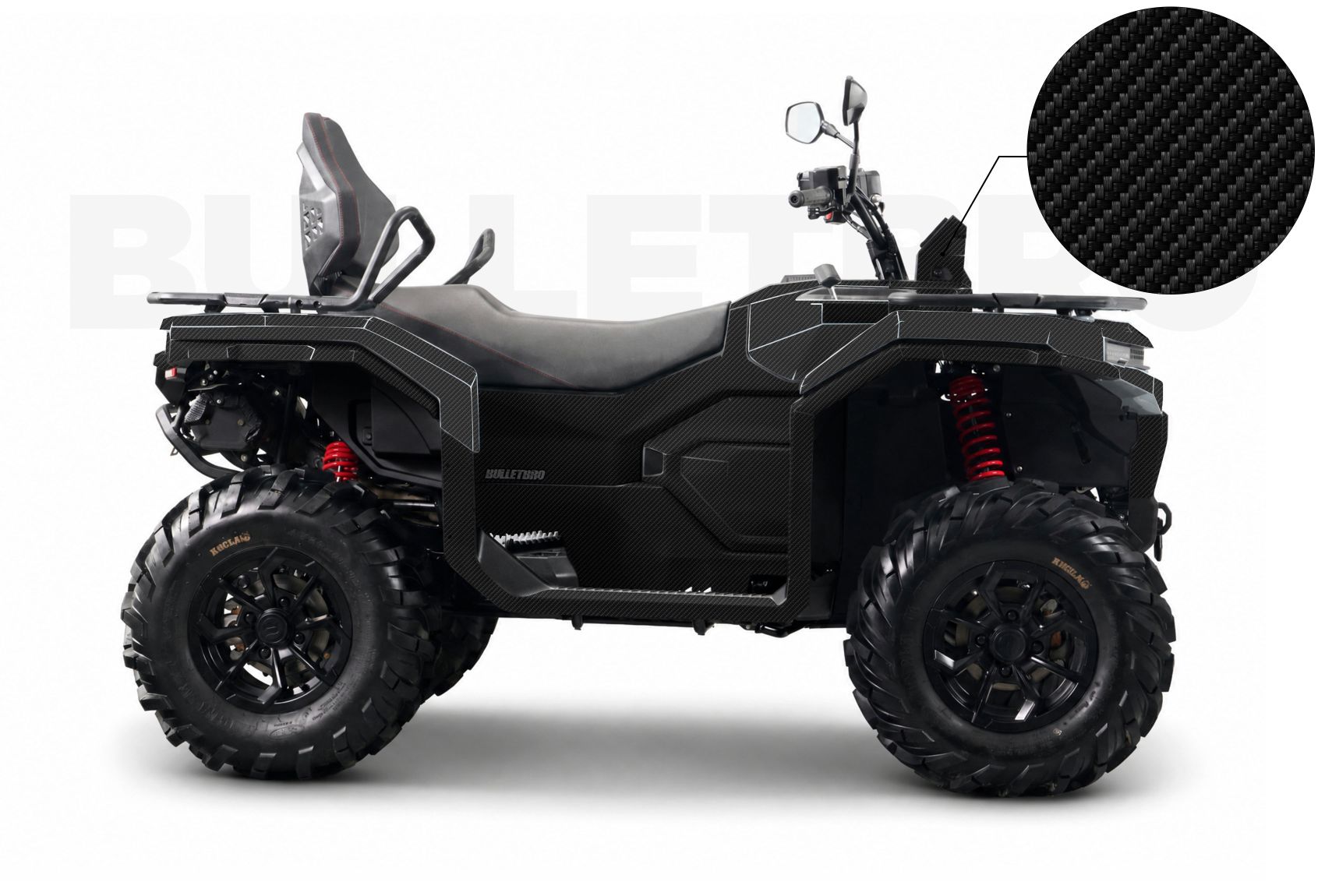 Наклейки пленка на квадроцикл BRP CF-MOTO-CFORCE-500