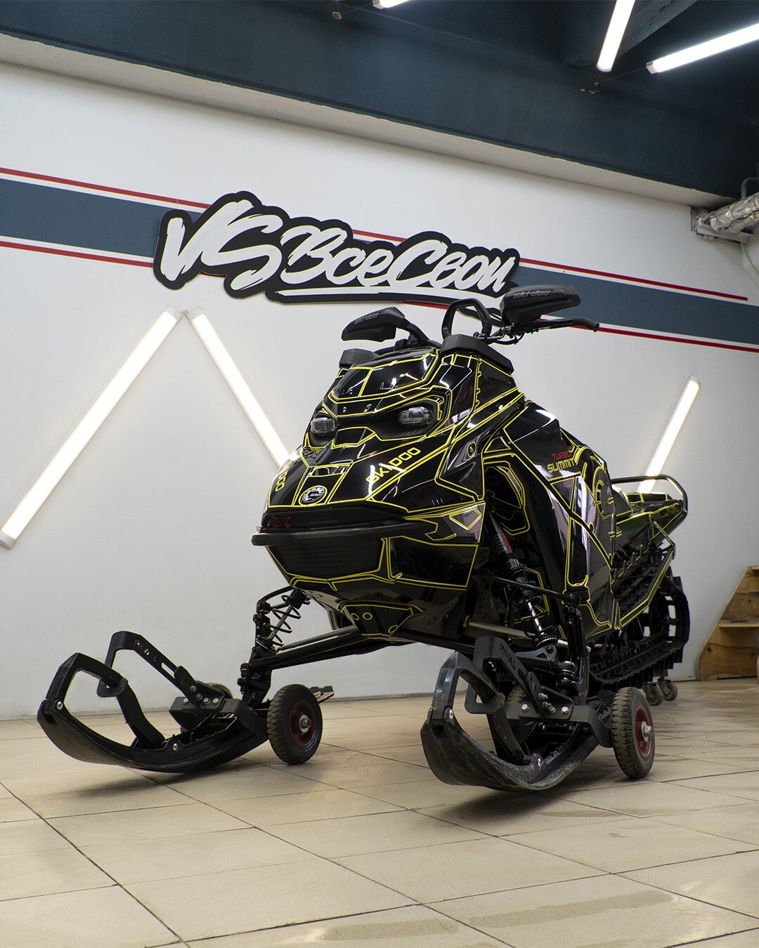 Shredder на SKI-DOO REV-GEN5