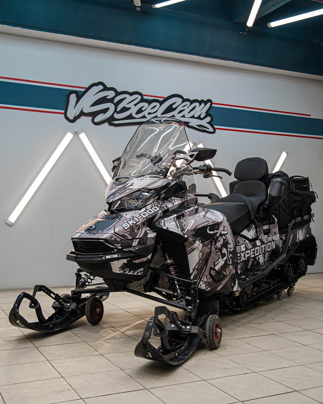 Работа на SKI-DOO REV-GEN4-WIDE
