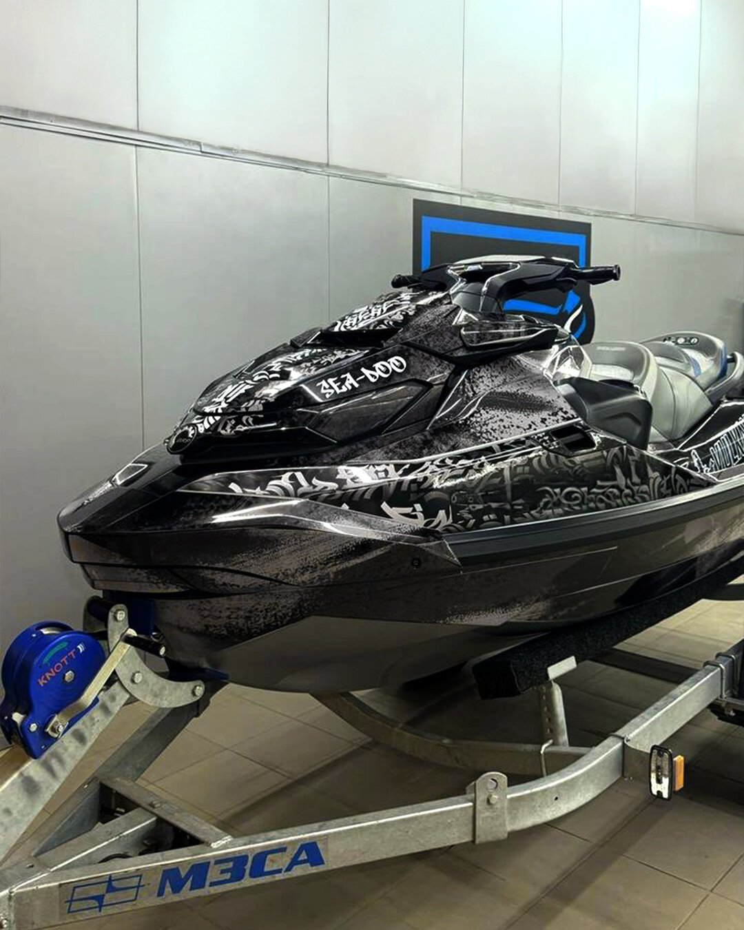 Индивидуальный дизайн на SEA-DOO GTX/FISH
