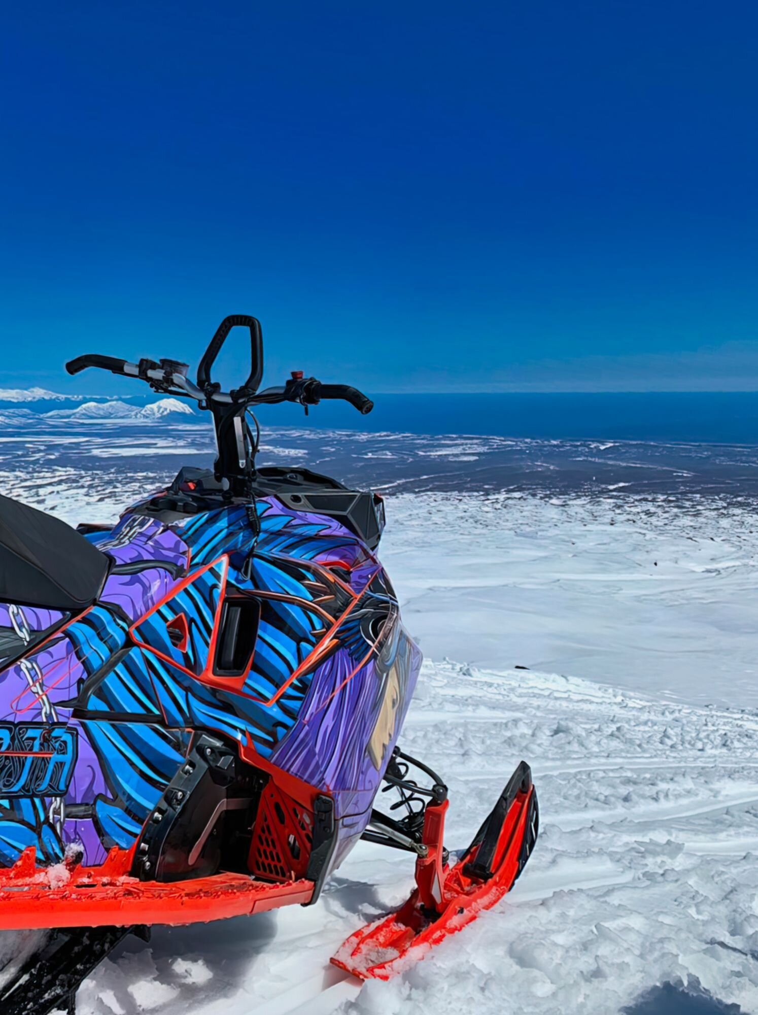Индивидуальный дизайн на SKI-DOO REV-GEN4