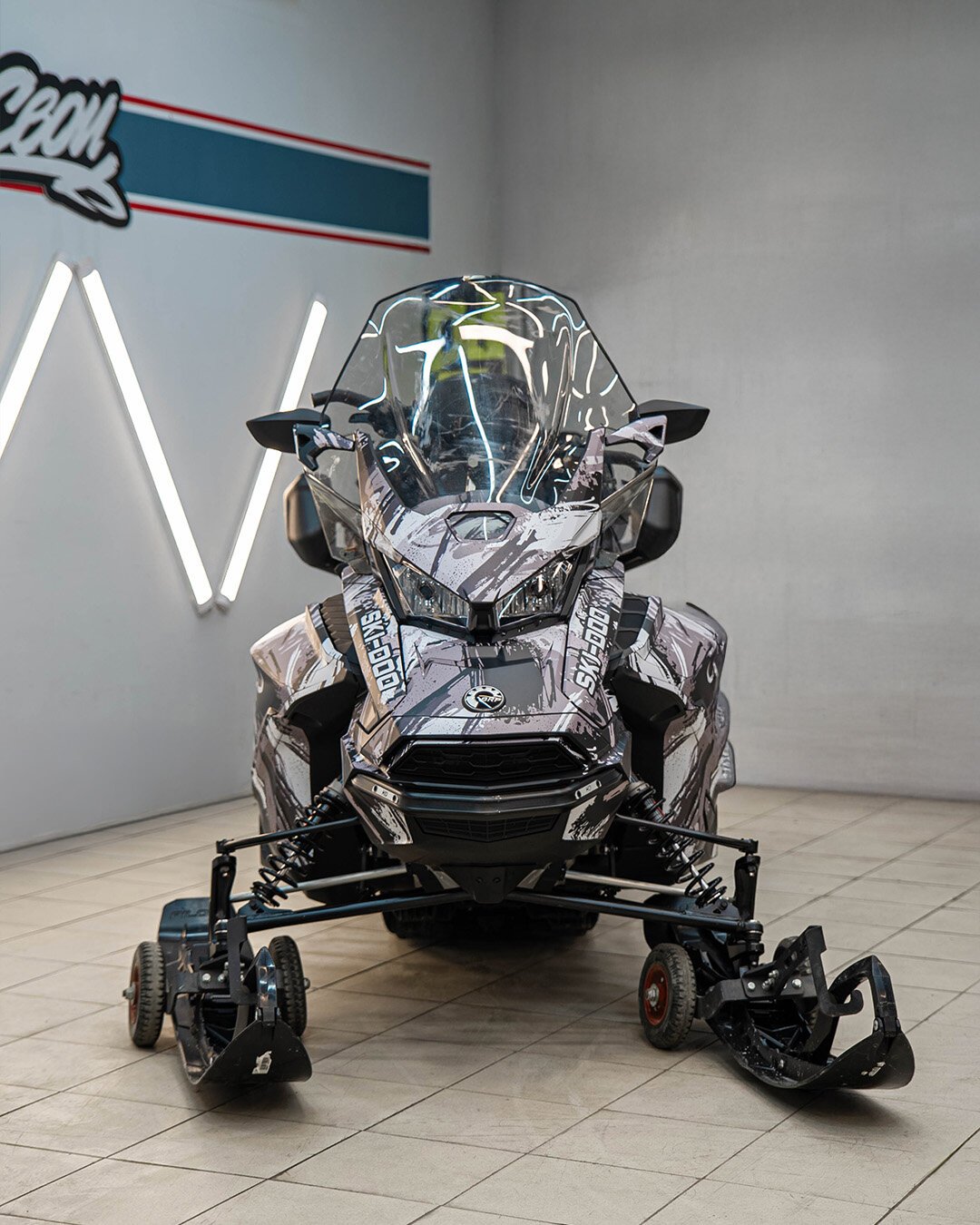 Работа на SKI-DOO REV-GEN4-WIDE