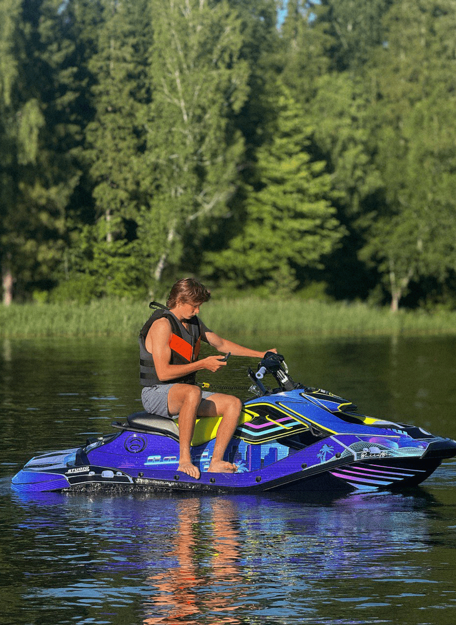 RETROWAVE на SEA-DOO SPARK 2024+