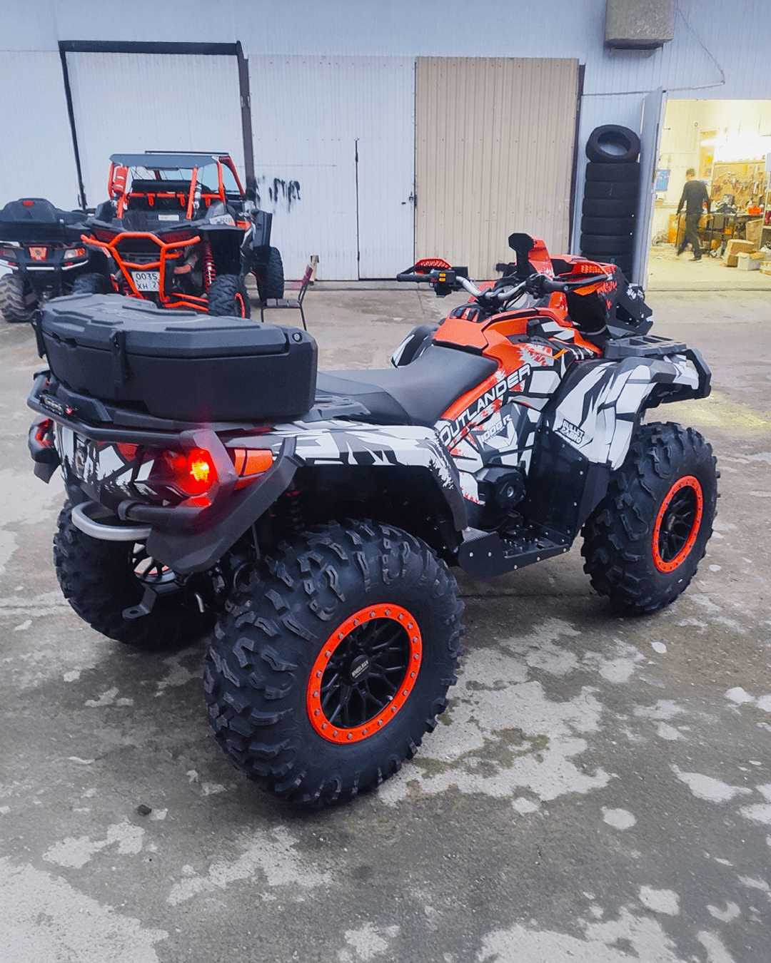 Ridge на CAN-AM OUTLANDER G2 XMR