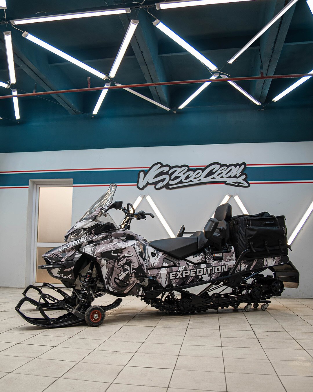 Работа на SKI-DOO REV-GEN4-WIDE