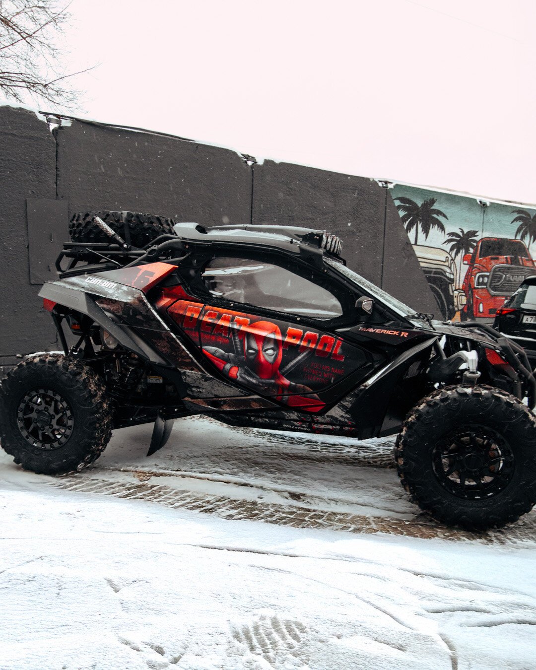 Индивидуальный дизайн на CAN-AM MAVERICK R 2024+