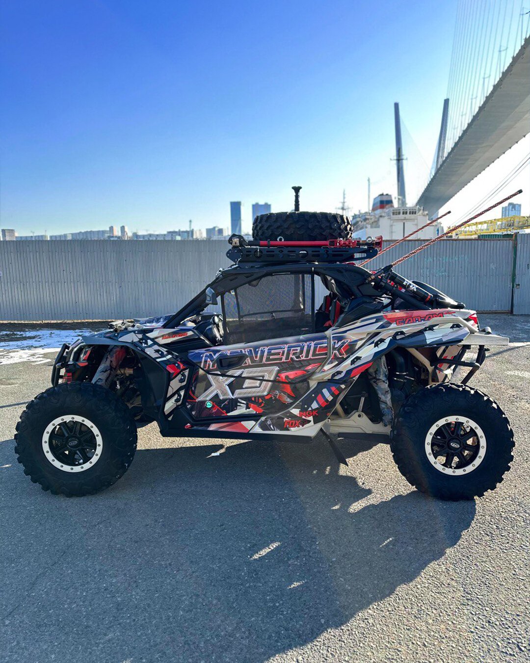 Cyber CAT на CAN-AM MAVERICK X3
