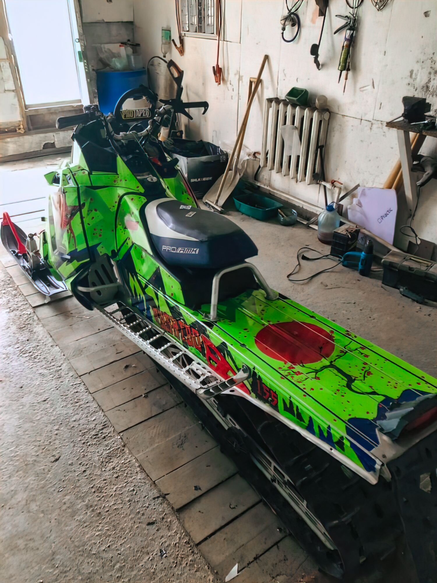 Bushido на POLARIS PRO-RIDE