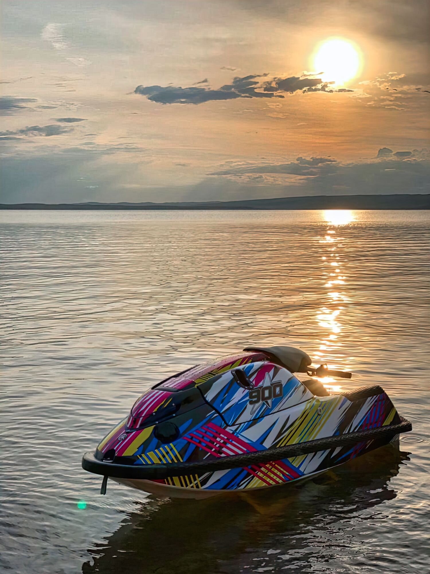Индивидуальный дизайн на YAMAHA SUPERJET
