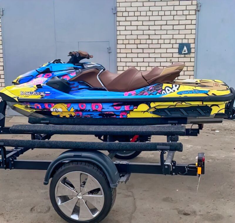 Индивидуальный дизайн SEA-DOO · GTX/FISH