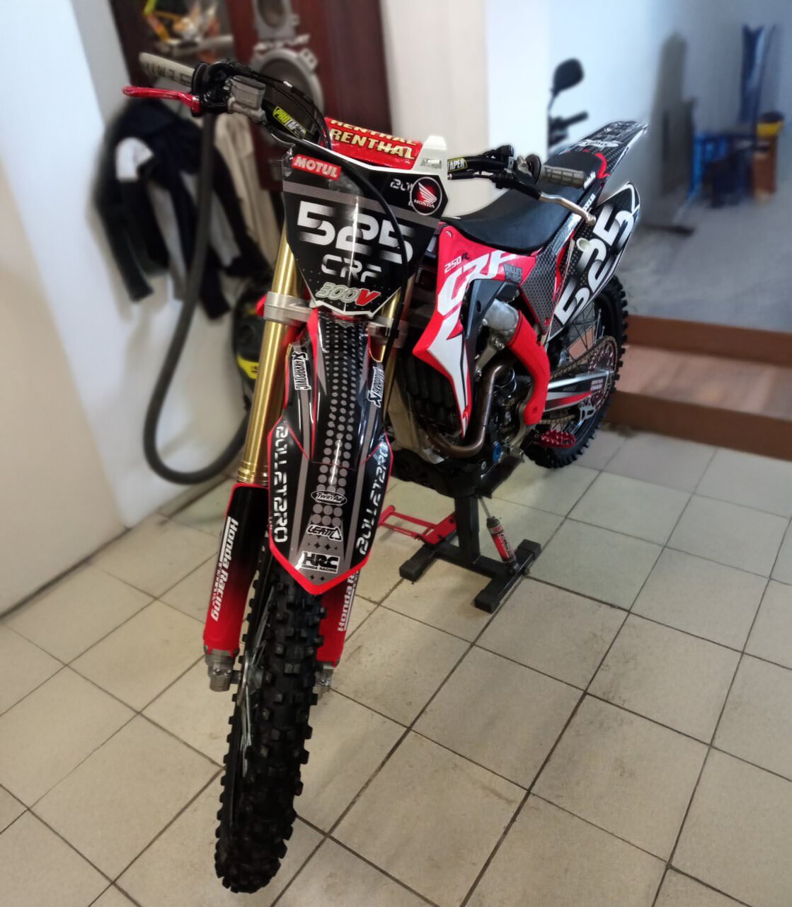 Spotty на HONDA CRF 450 2002-2004