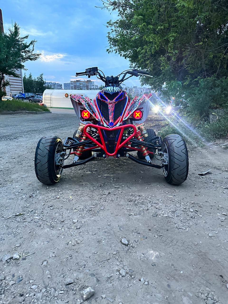 Venom на YAMAHA RAPTOR/YFM 700