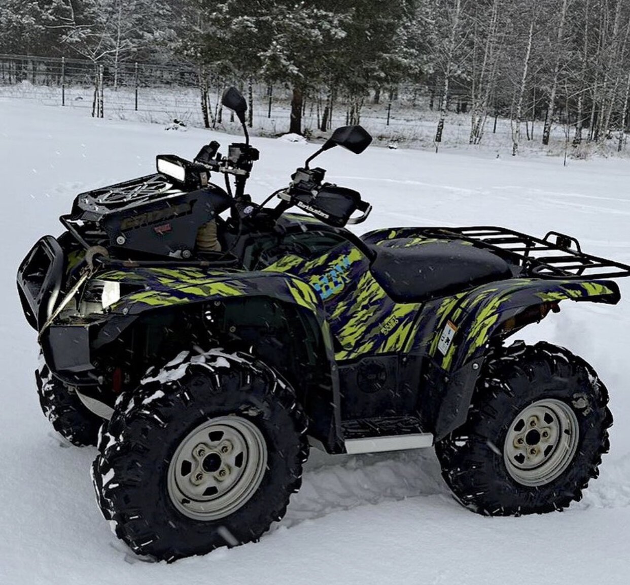 Grizzly на YAMAHA GRIZZLY 700/EPS 2016+
