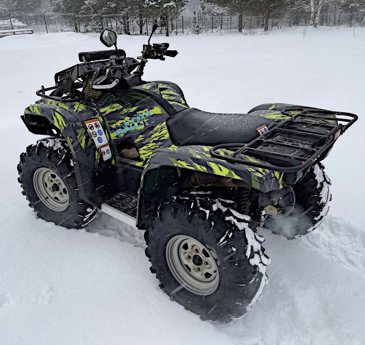Grizzly на YAMAHA GRIZZLY 700/EPS 2016+