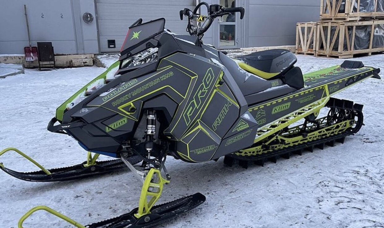 Индивидуальный дизайн на POLARIS PRO-RIDE