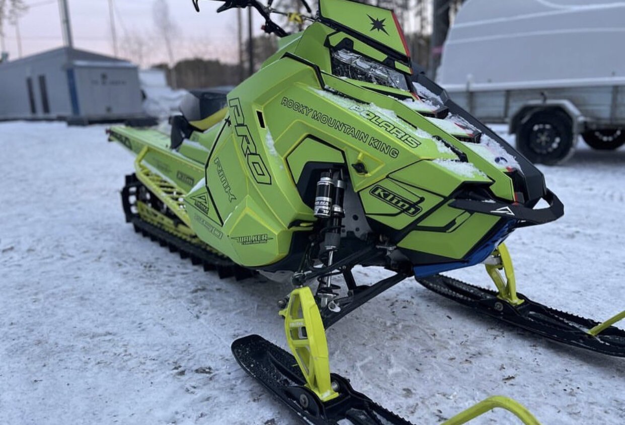 Индивидуальный дизайн на POLARIS PRO-RIDE