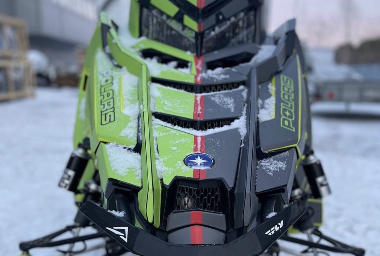 Индивидуальный дизайн на POLARIS PRO-RIDE