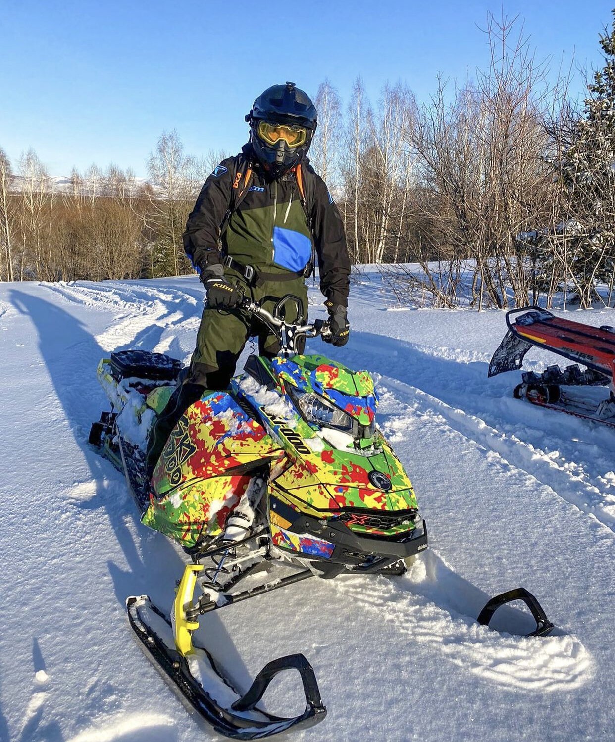 Paint Sports на SKI-DOO REV-GEN4